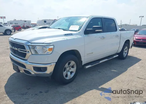 2019 Ram 1500 Big Horn/Lone Star 4X4 5'7 Box z USA, uszkodzony, nr VIN 1C6RRFFG2KN776812